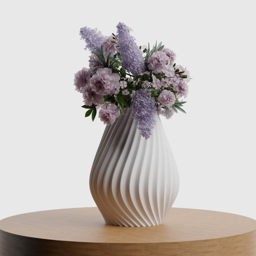 Wazon dekoracyjny 23,5cm Estelle art deco