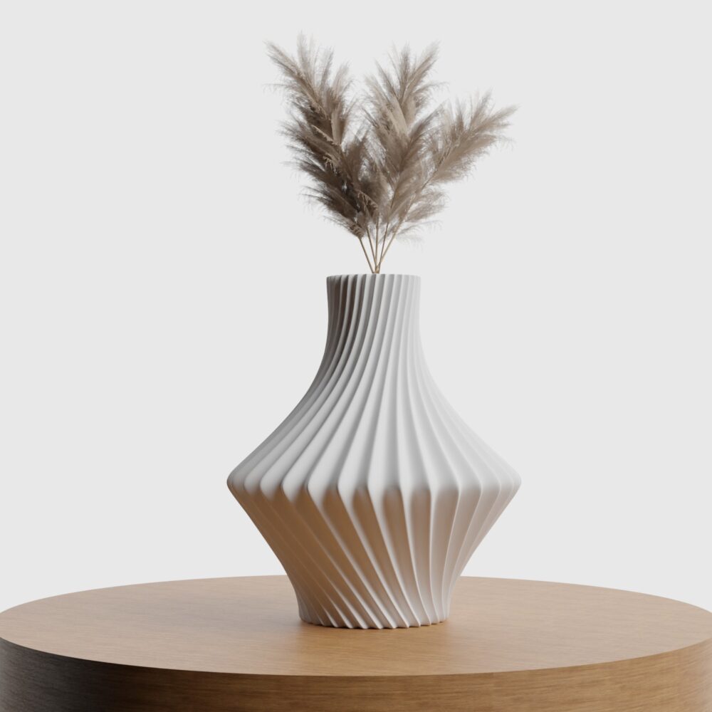 Wazon dekoracyjny 23,5cm Turbine art deco