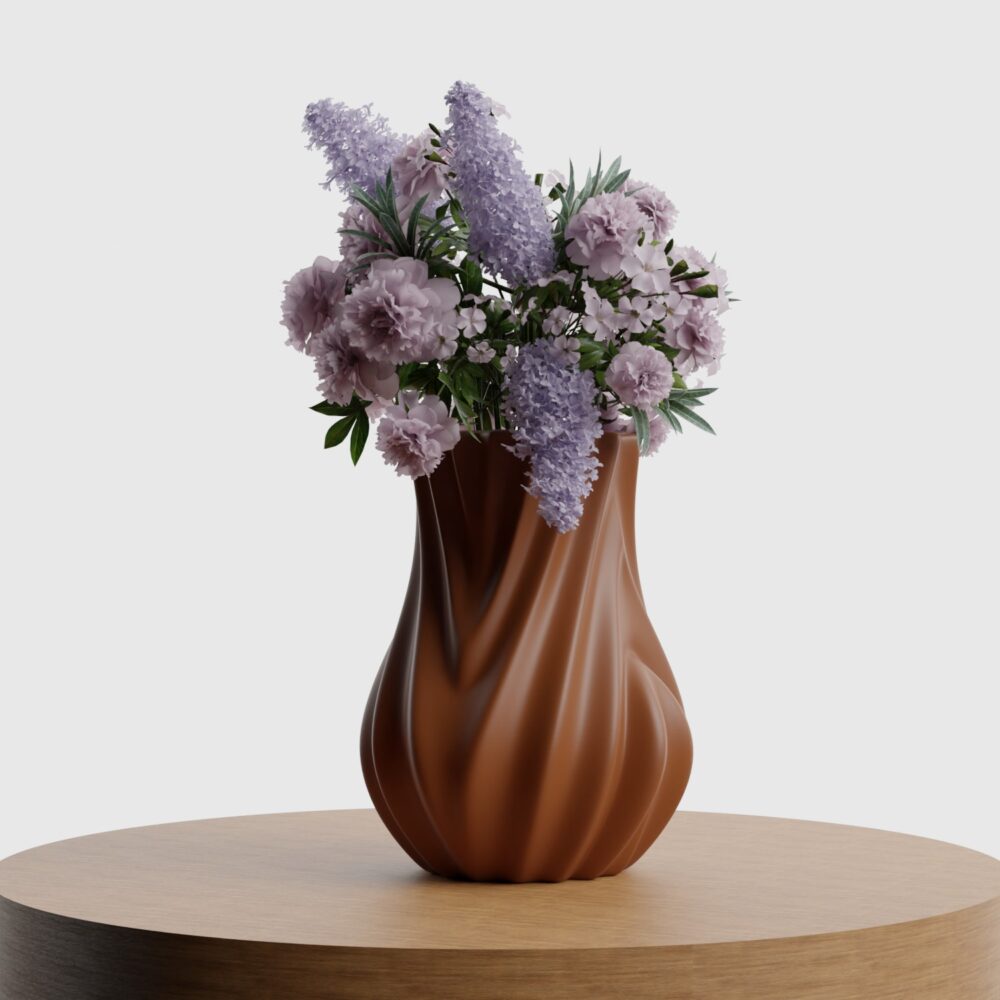 Wazon dekoracyjny 23,5cm Warp art deco