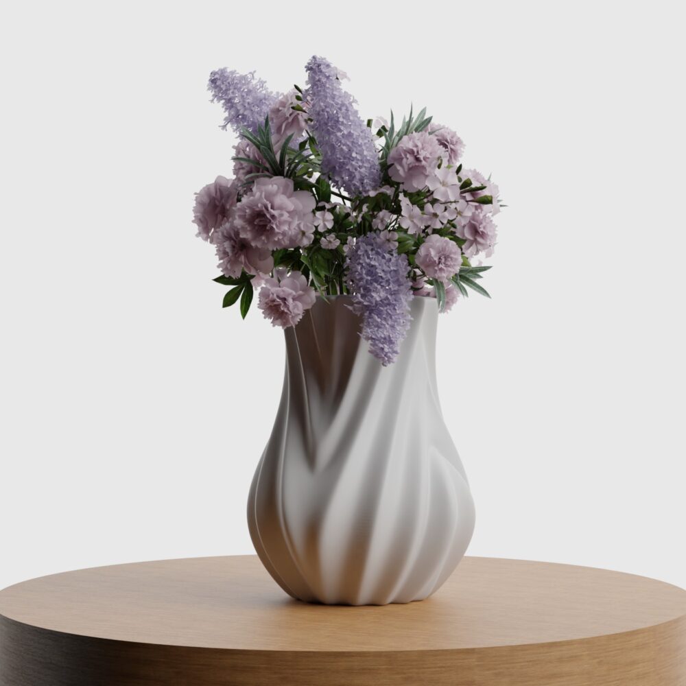 Wazon dekoracyjny 23,5cm Warp art deco