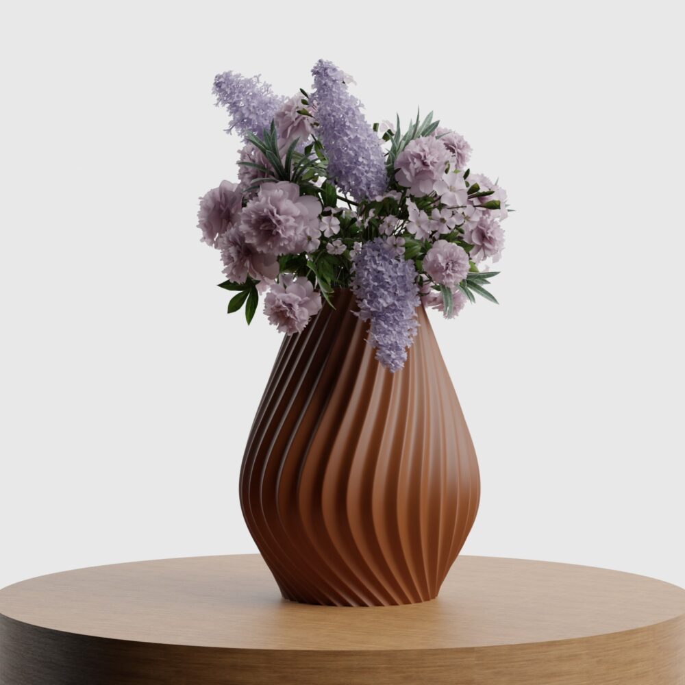 Wazon dekoracyjny 23,5cm Estelle art deco