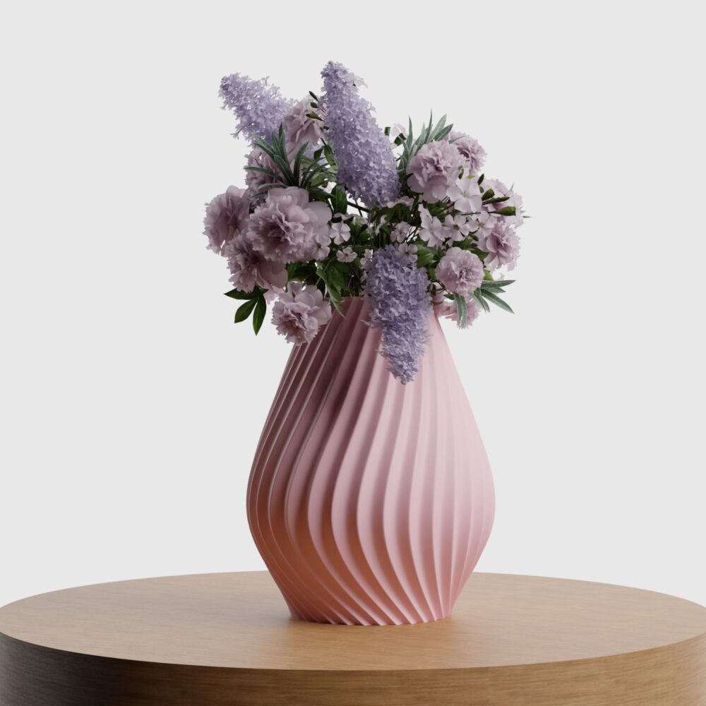 Wazon dekoracyjny 23,5cm Estelle art deco