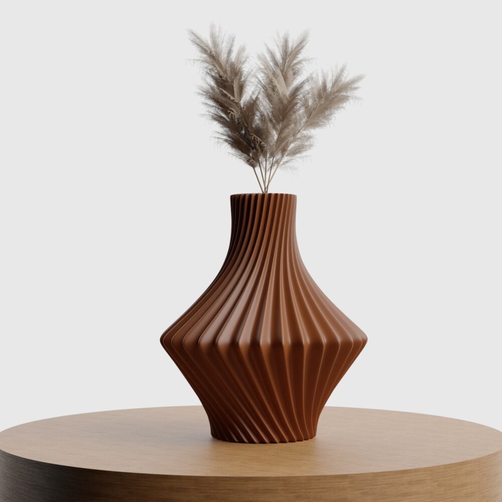 Wazon dekoracyjny 23,5cm Turbine art deco