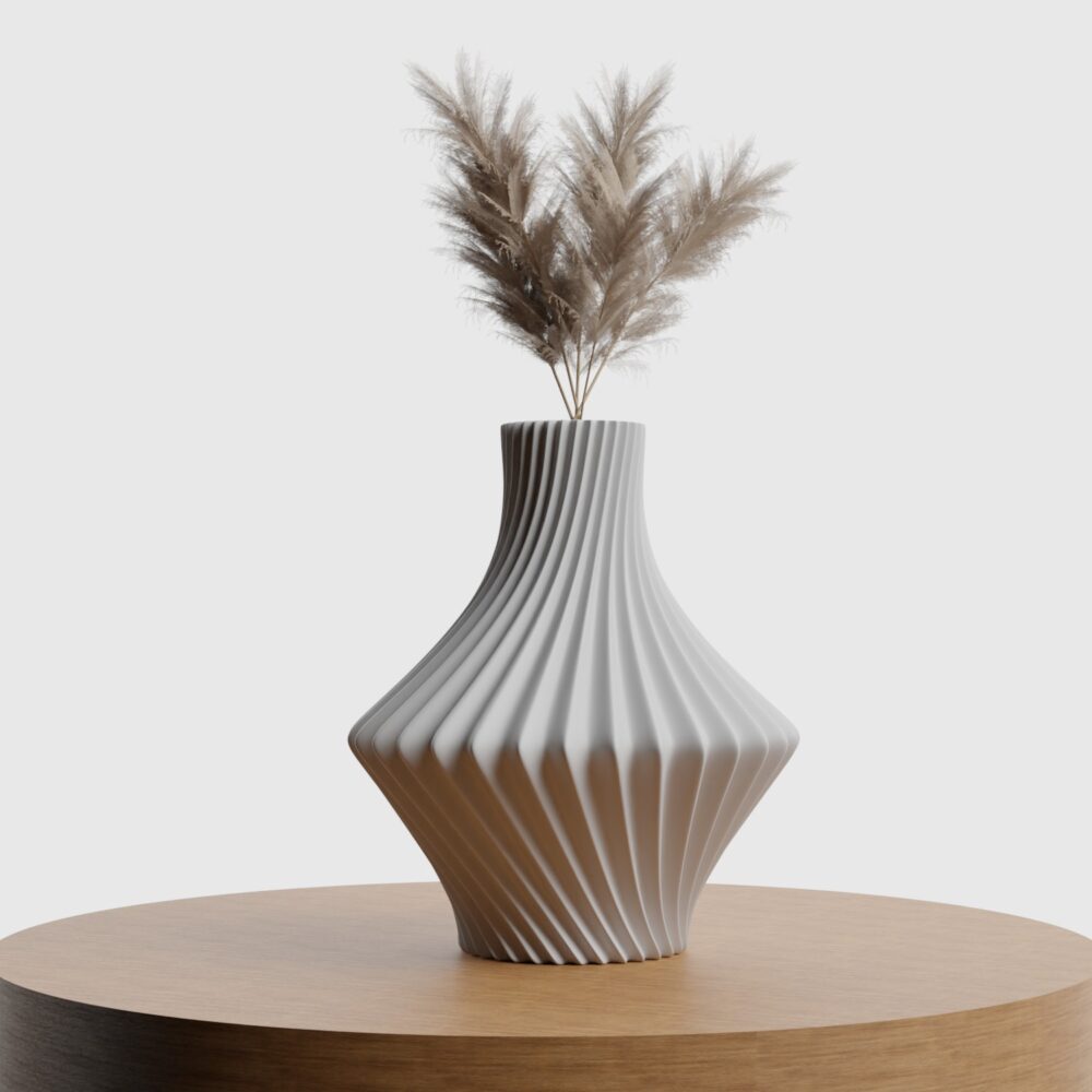 Wazon dekoracyjny 23,5cm Turbine art deco