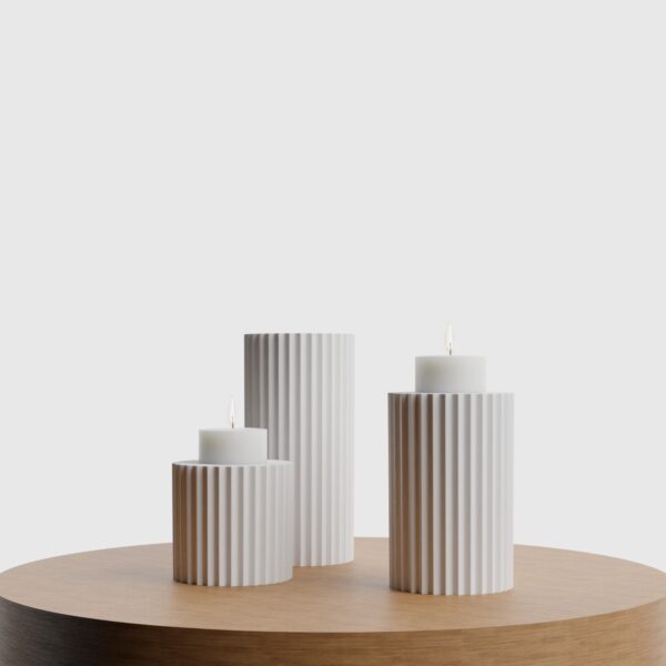 Świecznik Charm (zestaw 3 szt.)